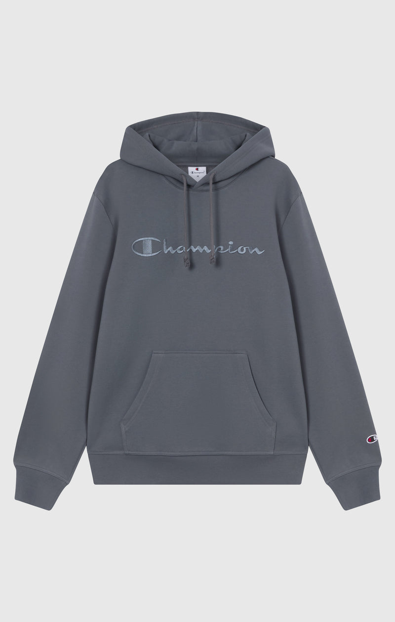 Sweat Homme à Capuche avec Doublure Polaire et Grand Logo Brodé Icons