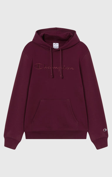 Felpa Uomo con Cappuccio e Interno Felpato con Maxi Logo Ricamato Icons