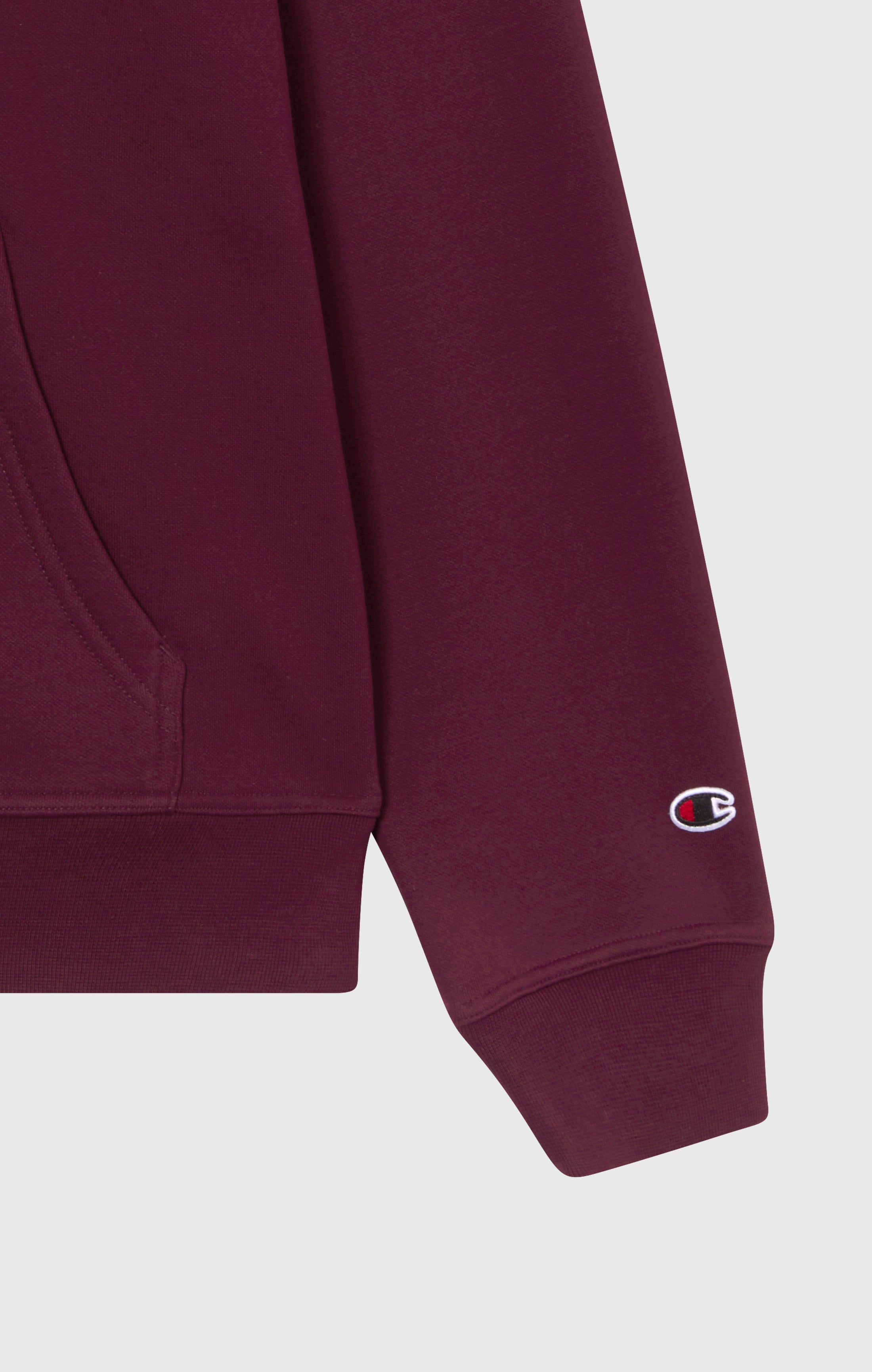 Sudadera Hombre con Capucha y Forro Polar con Gran Logo Bordado Icons