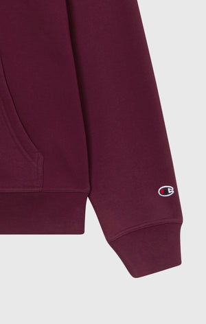 Sudadera Hombre con Capucha y Forro Polar con Gran Logo Bordado Icons
