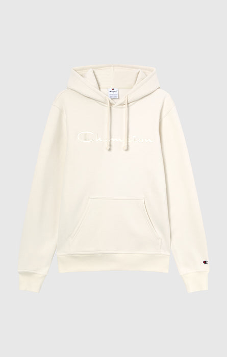 Men’s Fleece Hoodie with Big Embroidered Logo Icons