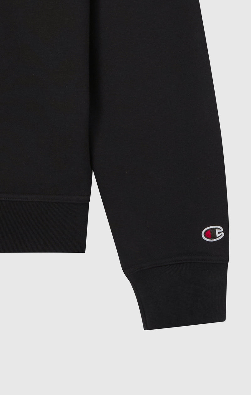 Herren Fleece-Sweatshirt mit Großem Gesticktem Logo Icons