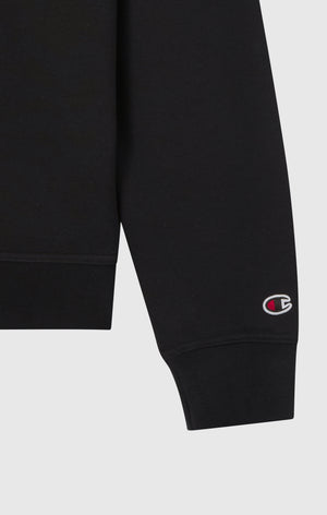 Herren Fleece-Sweatshirt mit Großem Gesticktem Logo Icons