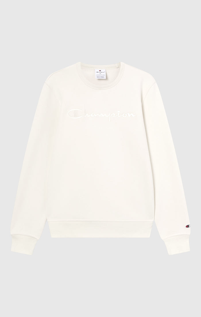 Herren Fleece-Sweatshirt mit Großem Gesticktem Logo Icons