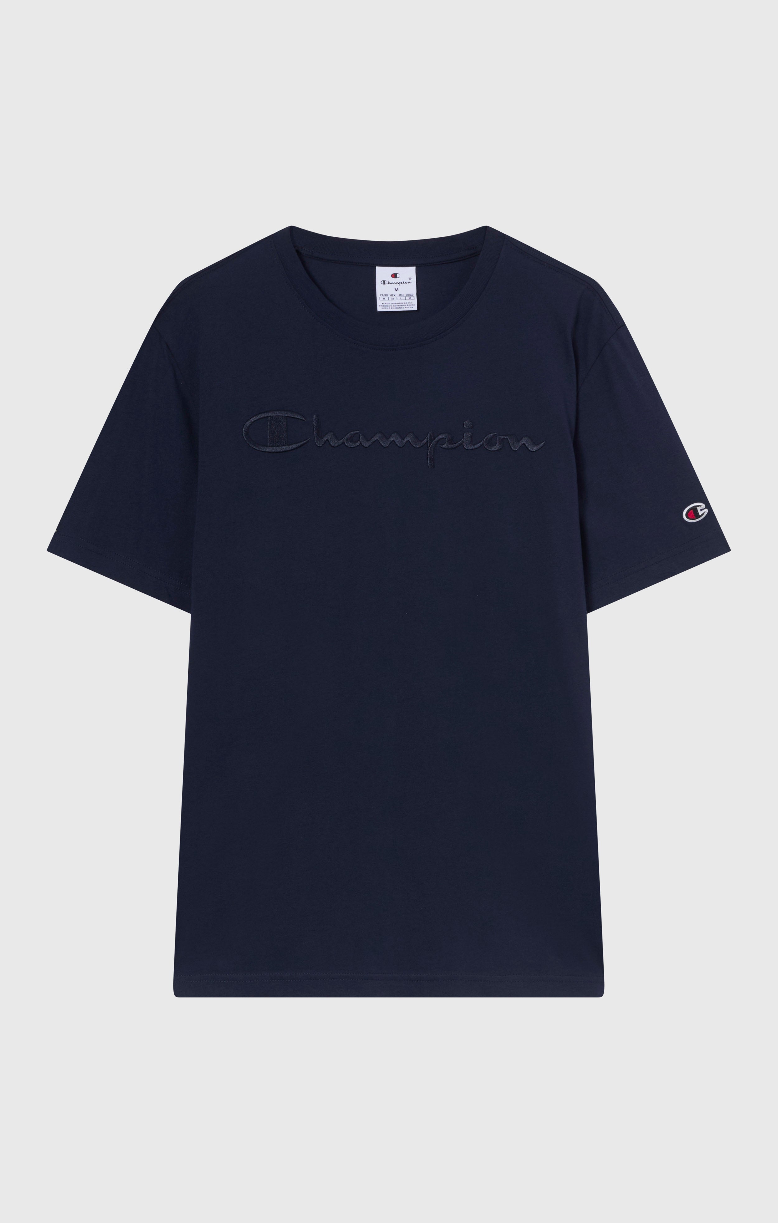 Camiseta Hombre Con Logo Bordado Grande Icons