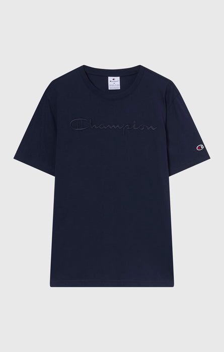 T-Shirt Uomo Con Logo Grande Ricamato Icons