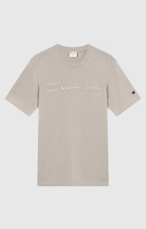 Men’s T-Shirt with Big Embroidery Logo Icons