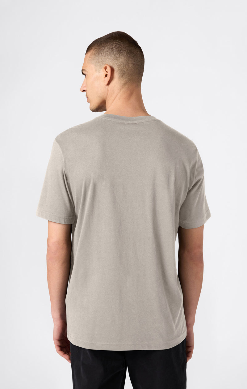 Men’s T-Shirt with Big Embroidery Logo Icons