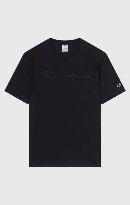 Men’s T-Shirt with Big Embroidery Logo Icons