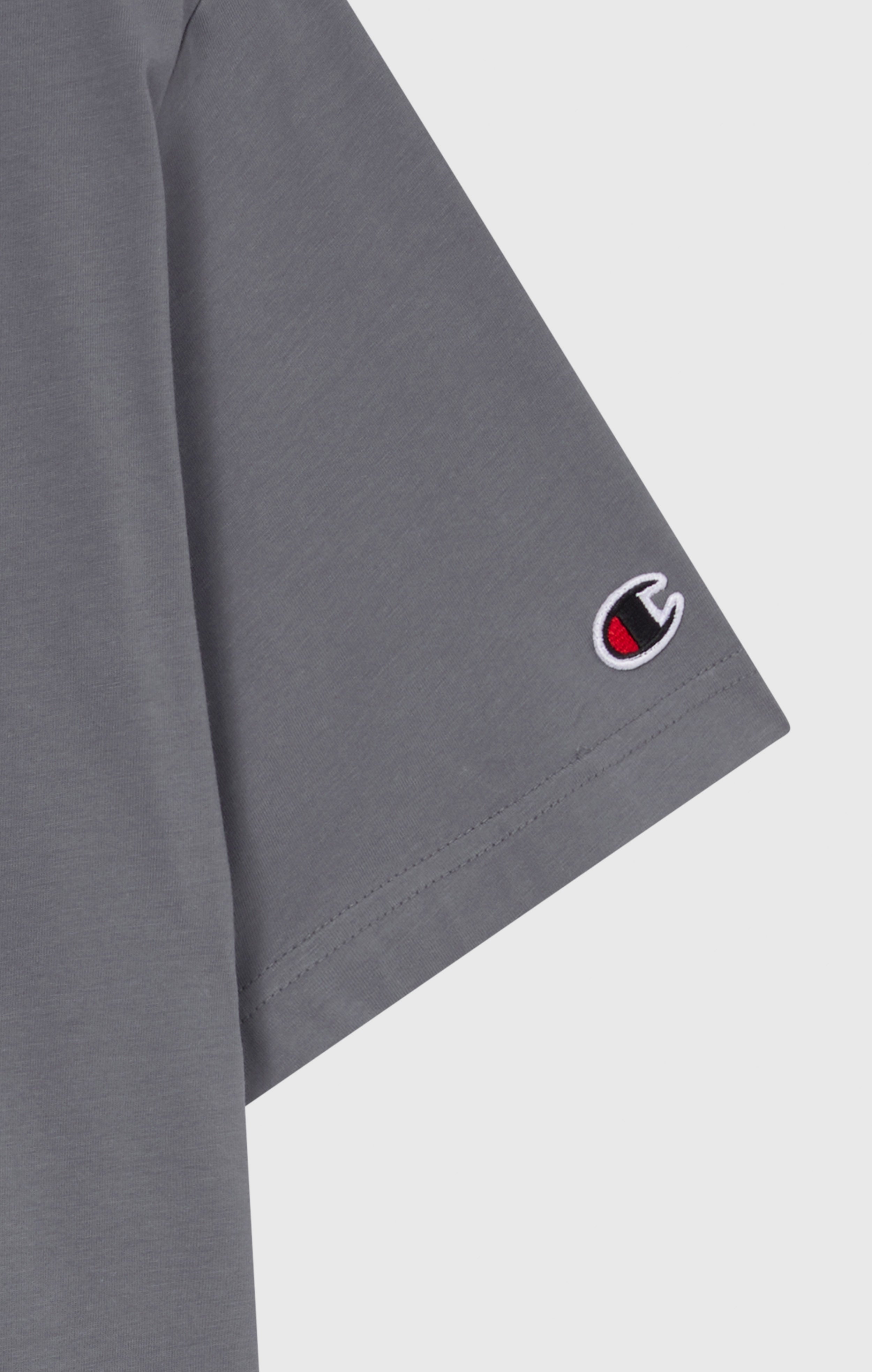 Men’s T-Shirt with Big Embroidery Logo Icons