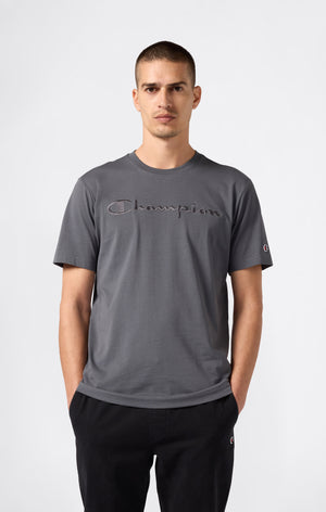 T-Shirt Homme Avec Grand Logo Brodé Icons
