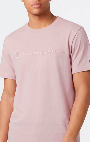 Men’s T-Shirt with Big Embroidery Logo Icons