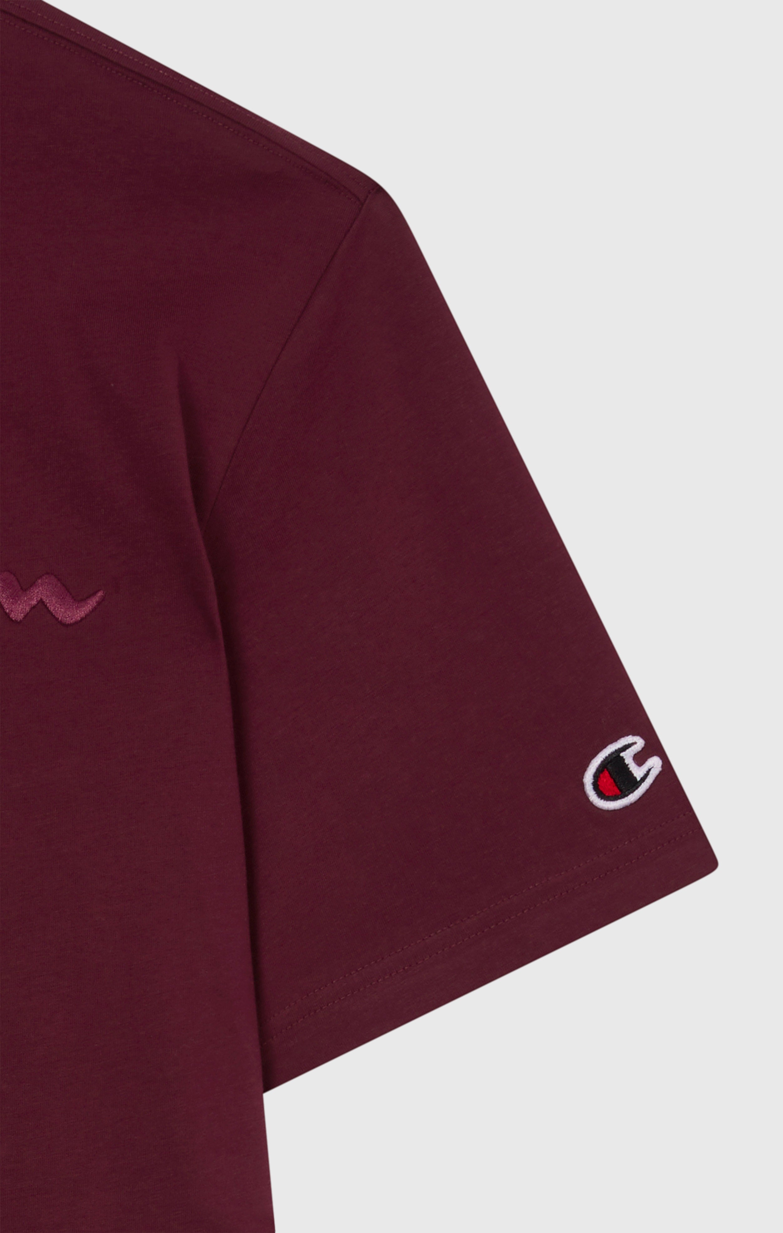 Men’s T-Shirt with Big Embroidery Logo Icons