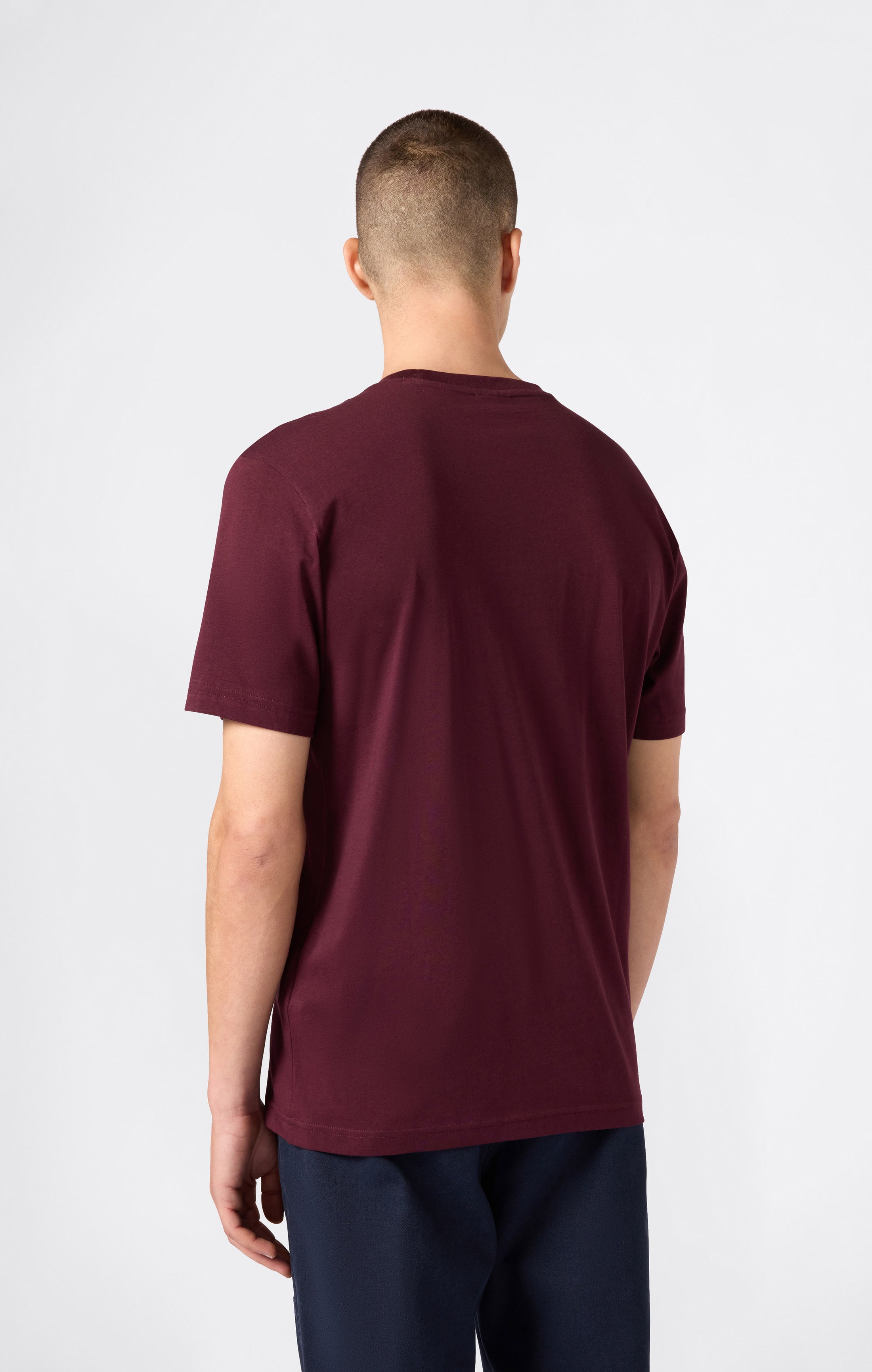 T-Shirt Homme Avec Grand Logo Brodé Icons