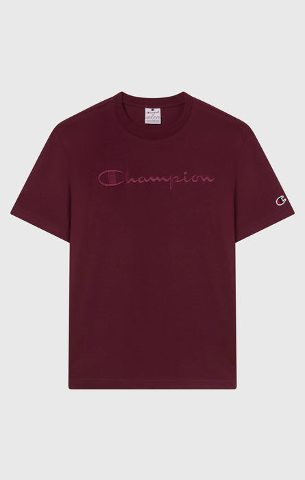 Men’s T-Shirt with Big Embroidery Logo Icons