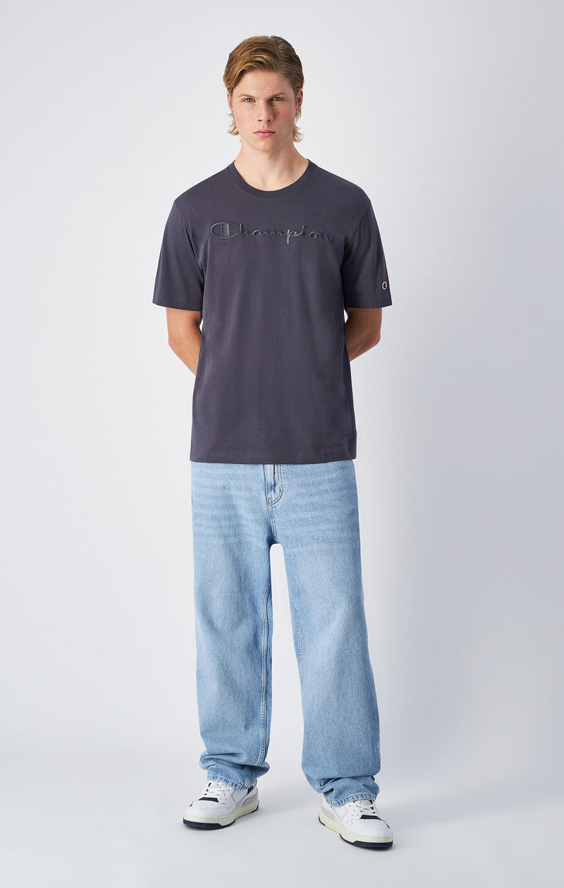 Tonal Big Logo Cotton T-Shirt