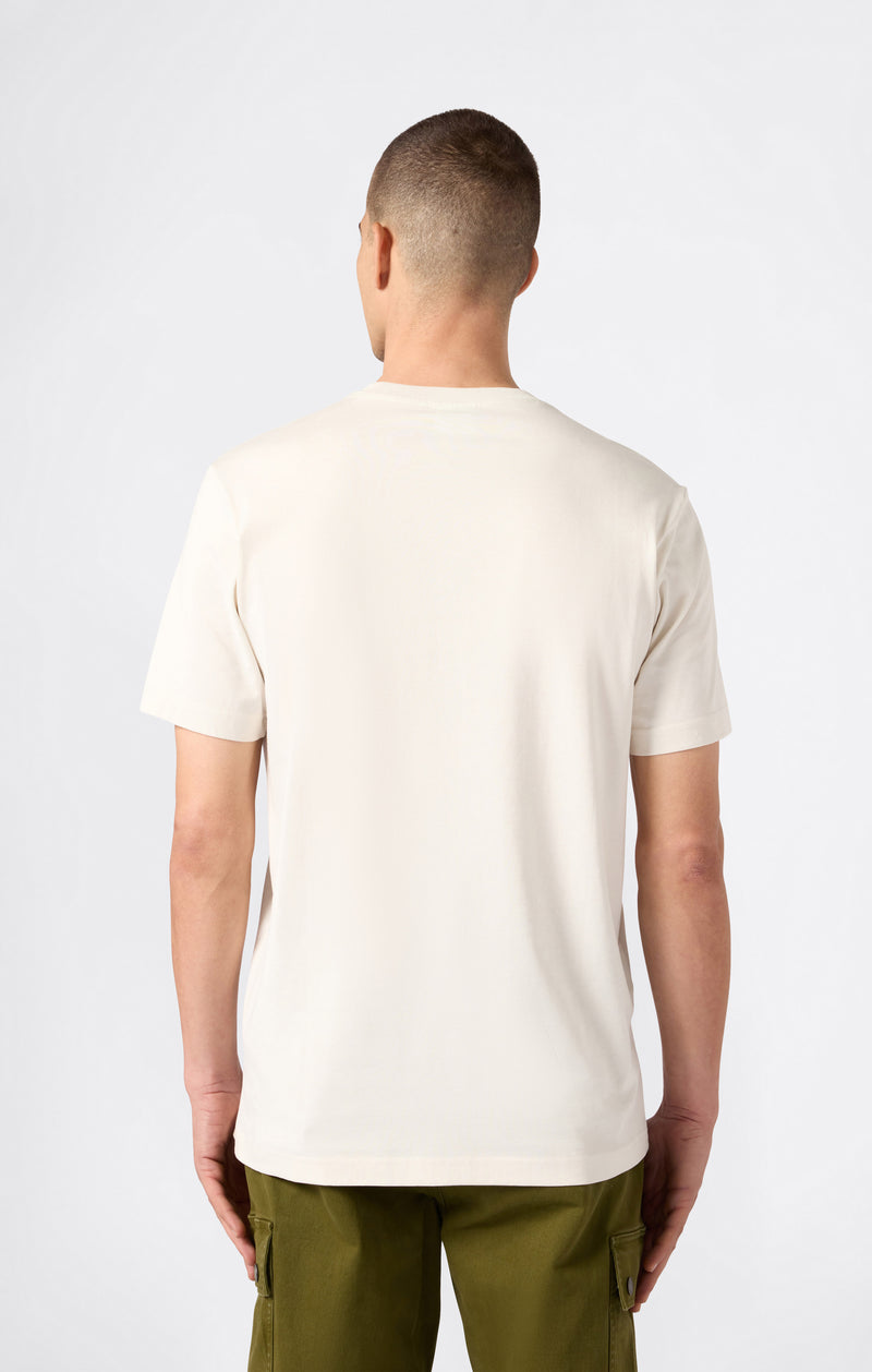 T-Shirt Homme Avec Grand Logo Brodé Icons