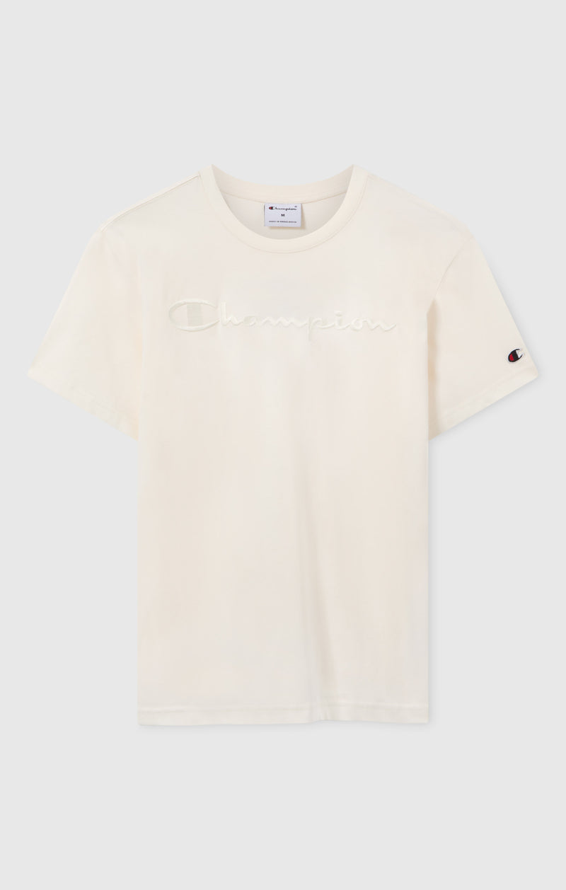Men’s T-Shirt with Big Embroidery Logo Icons