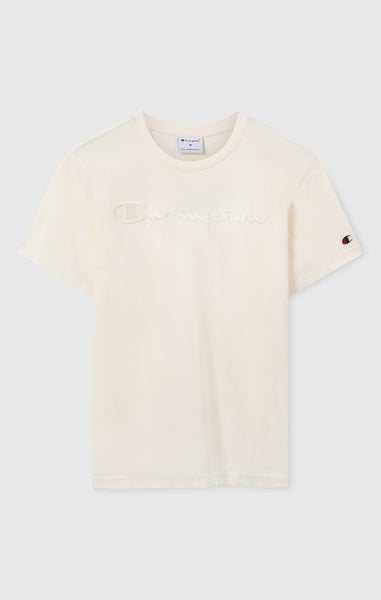 Men’s T-Shirt with Big Embroidery Logo Icons