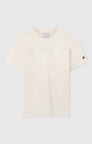 Men’s T-Shirt with Big Embroidery Logo Icons