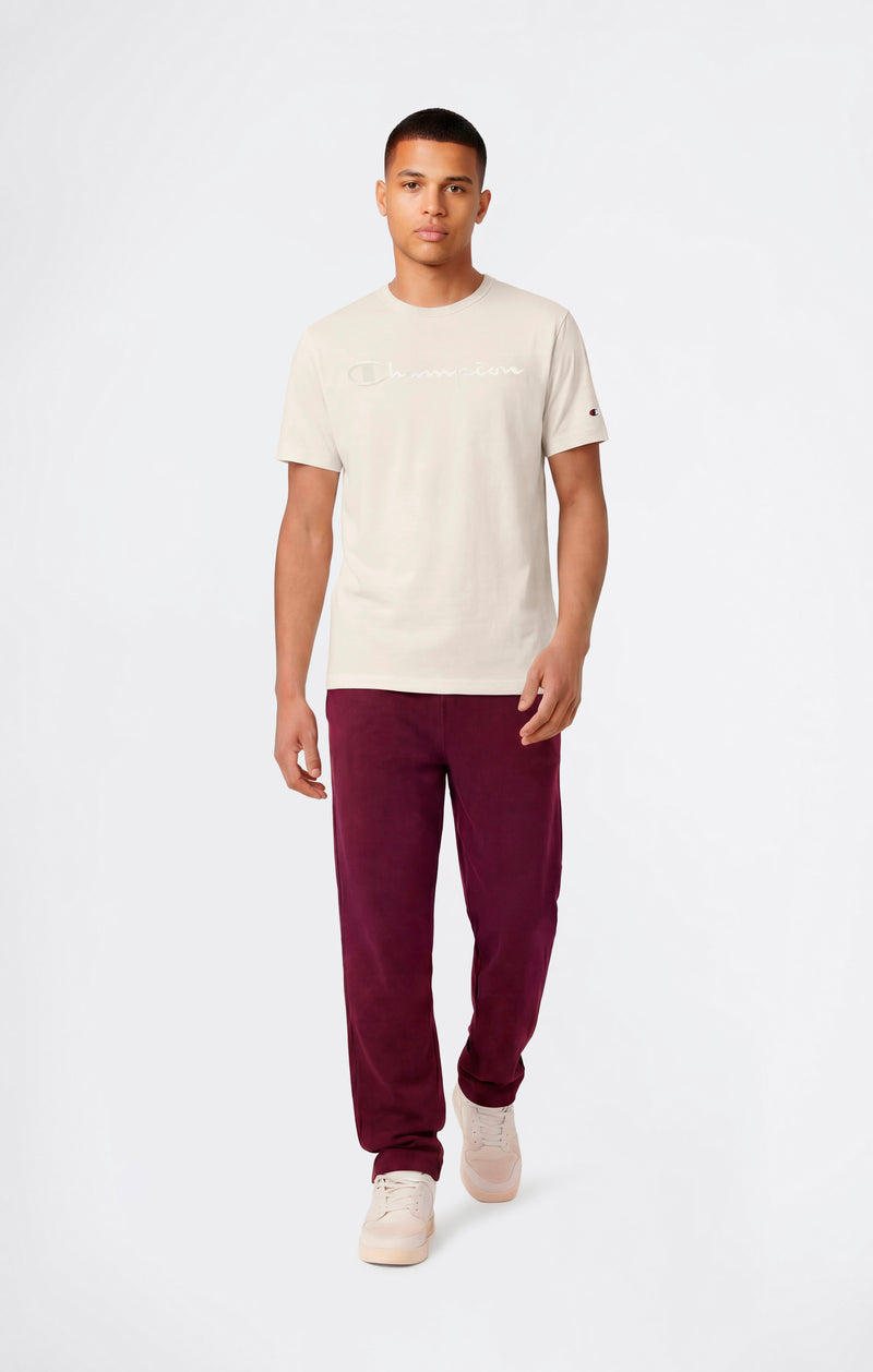 Men’s T-Shirt with Big Embroidery Logo Icons