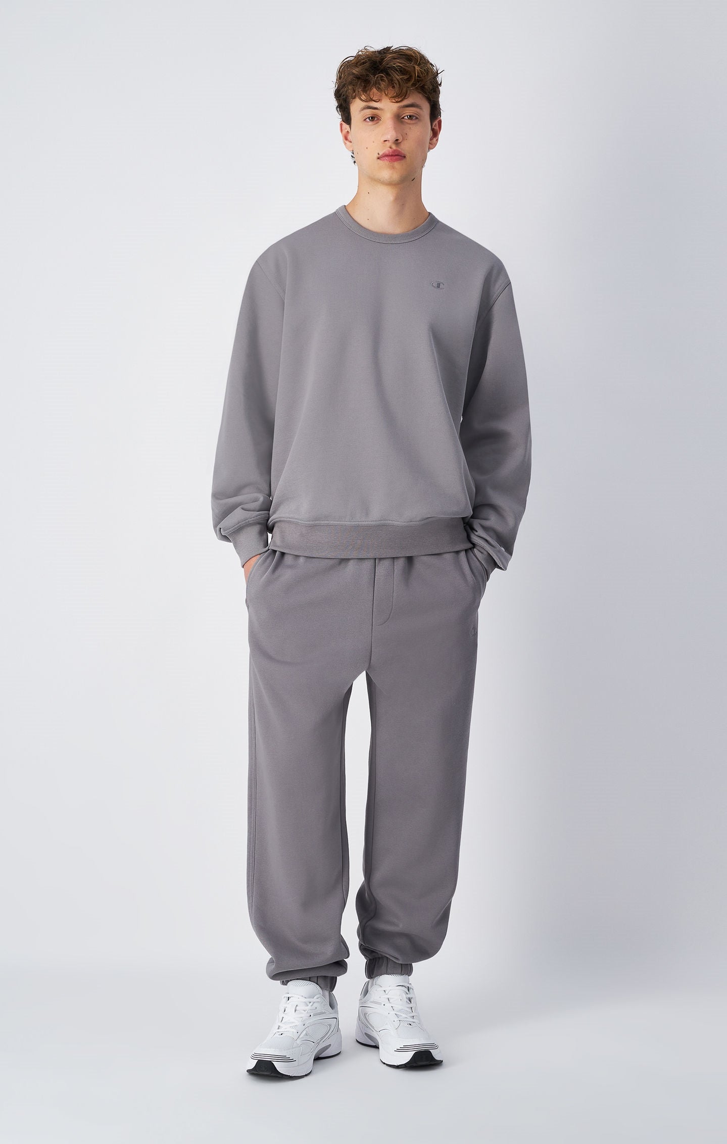 Felpa con logo C tono su tono