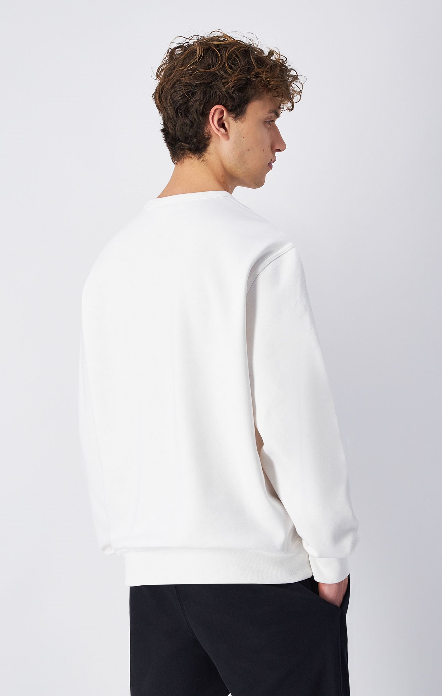 Tonal C Logo Fleece Sweatshirt