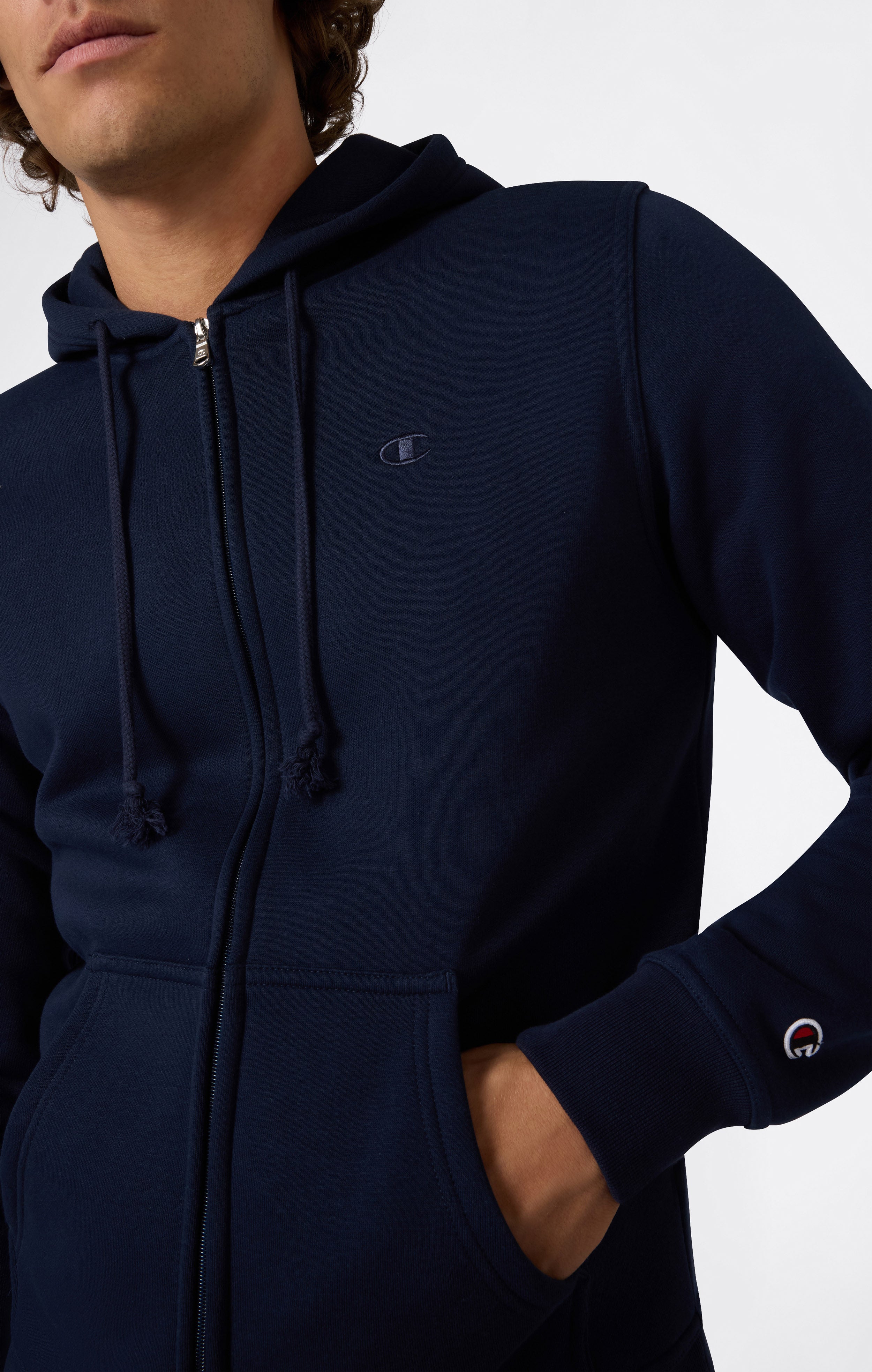 Men’s Fleece Full Zip Hoodie Icons