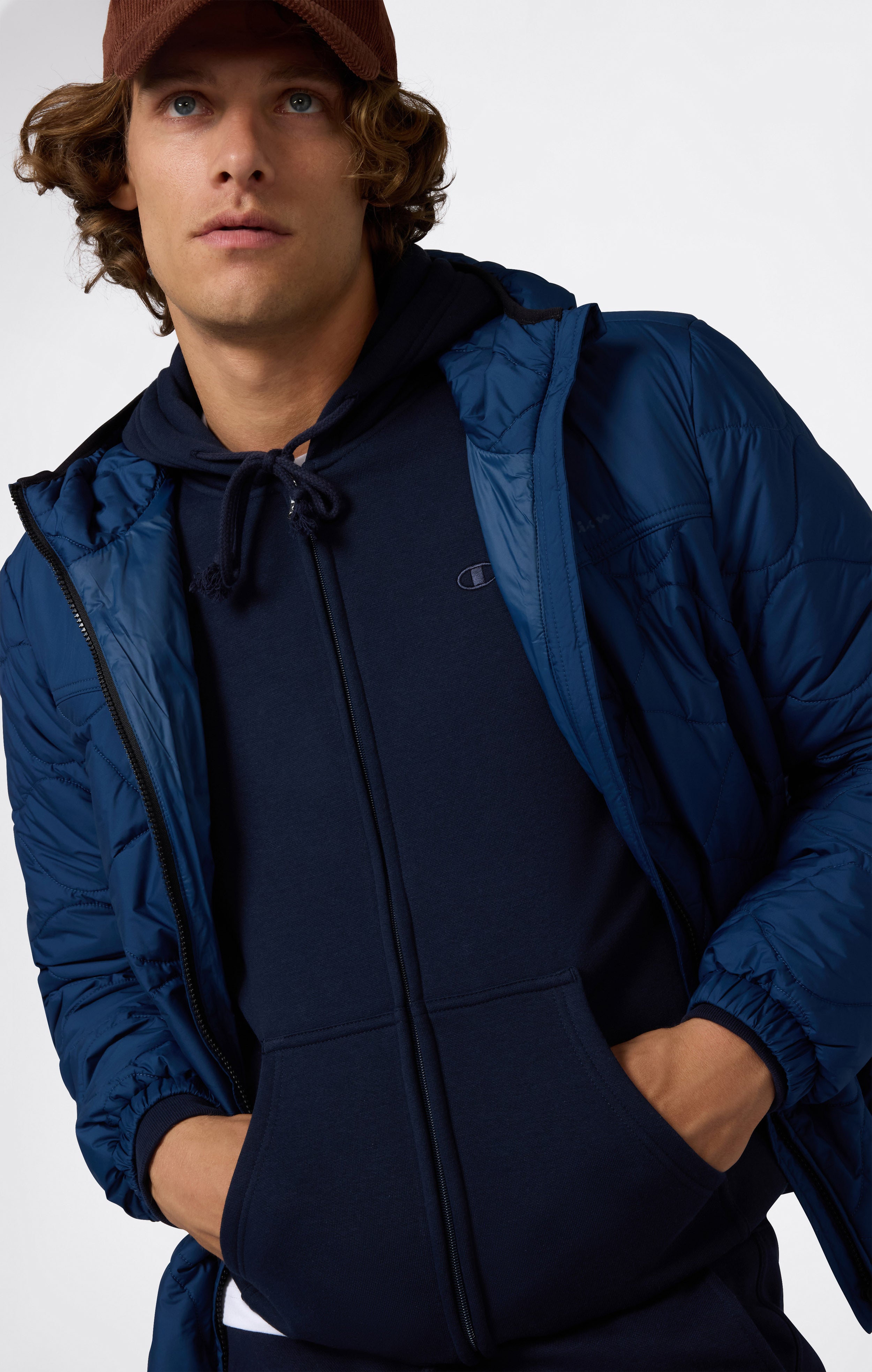 Men’s Fleece Full Zip Hoodie Icons
