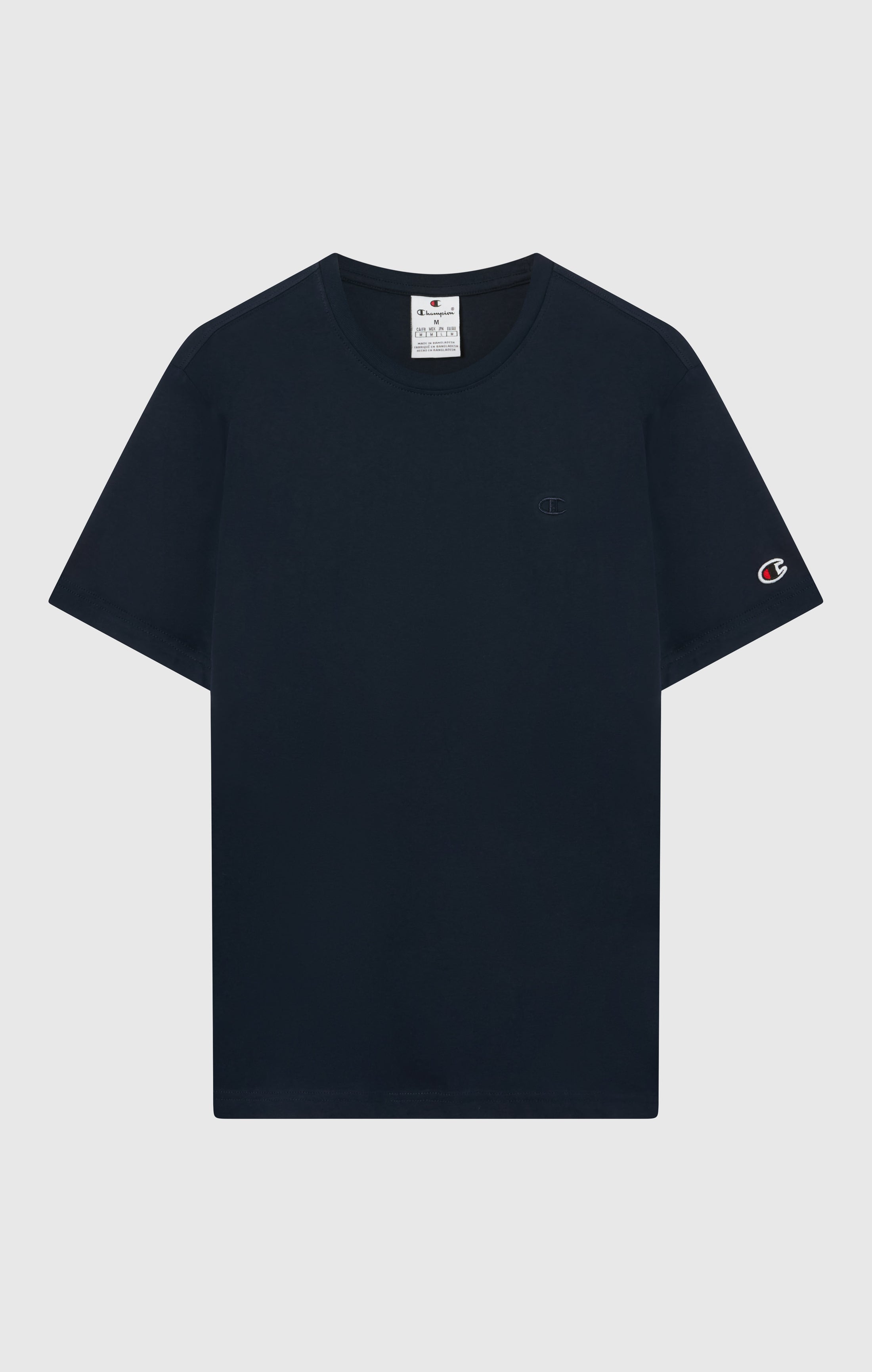 Men’s T-Shirt with Small C Embroidery Logo Icons