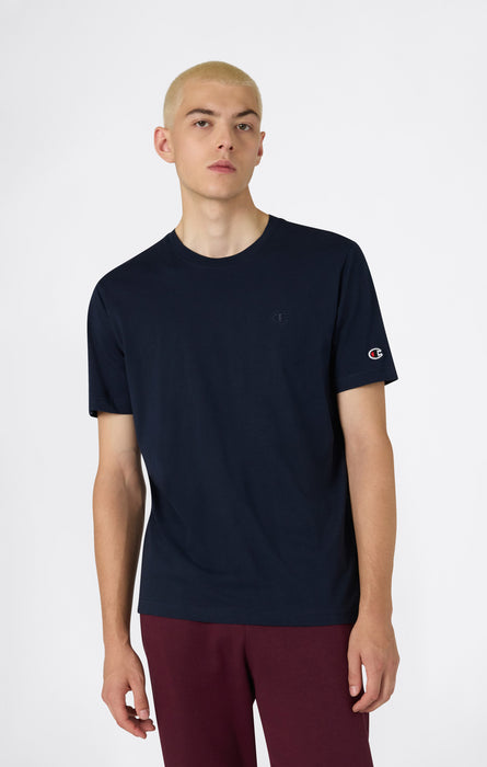 Men’s T-Shirt with Small C Embroidery Logo Icons