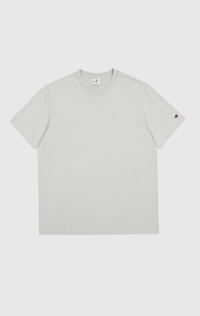 T-shirt à col rond avec logo ton sur ton