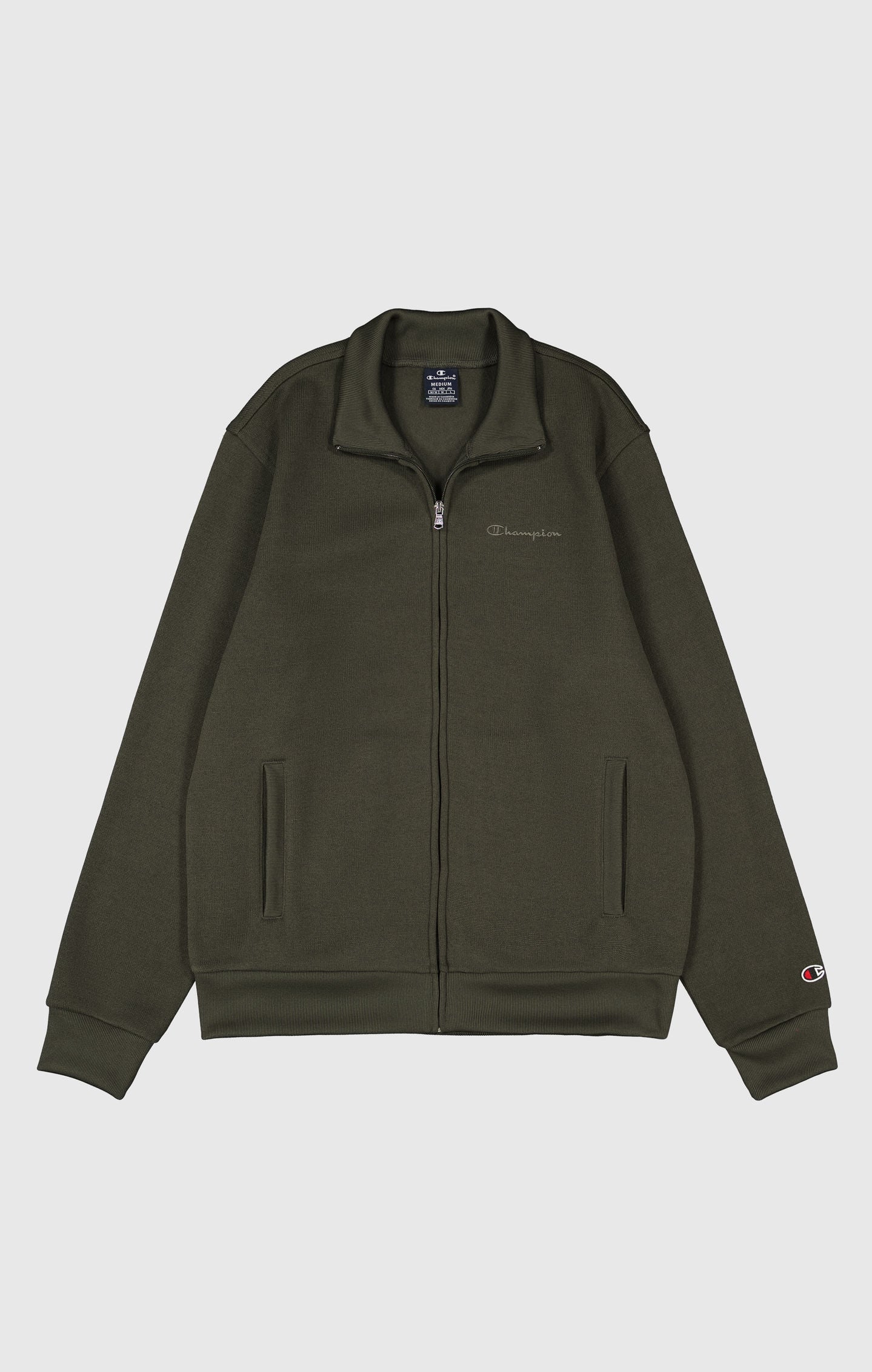 Tonal C Logo Full Zip Knitted Sweatshirt