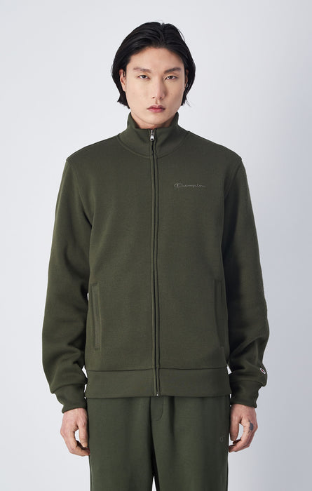 Tonal C Logo Full Zip Knitted Sweatshirt