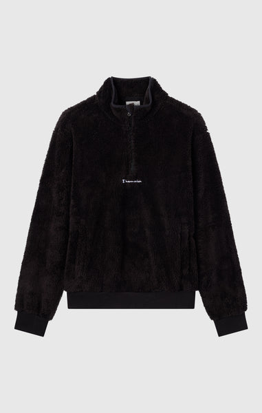 Top Polar Teddy Mezza Zip da Uomo