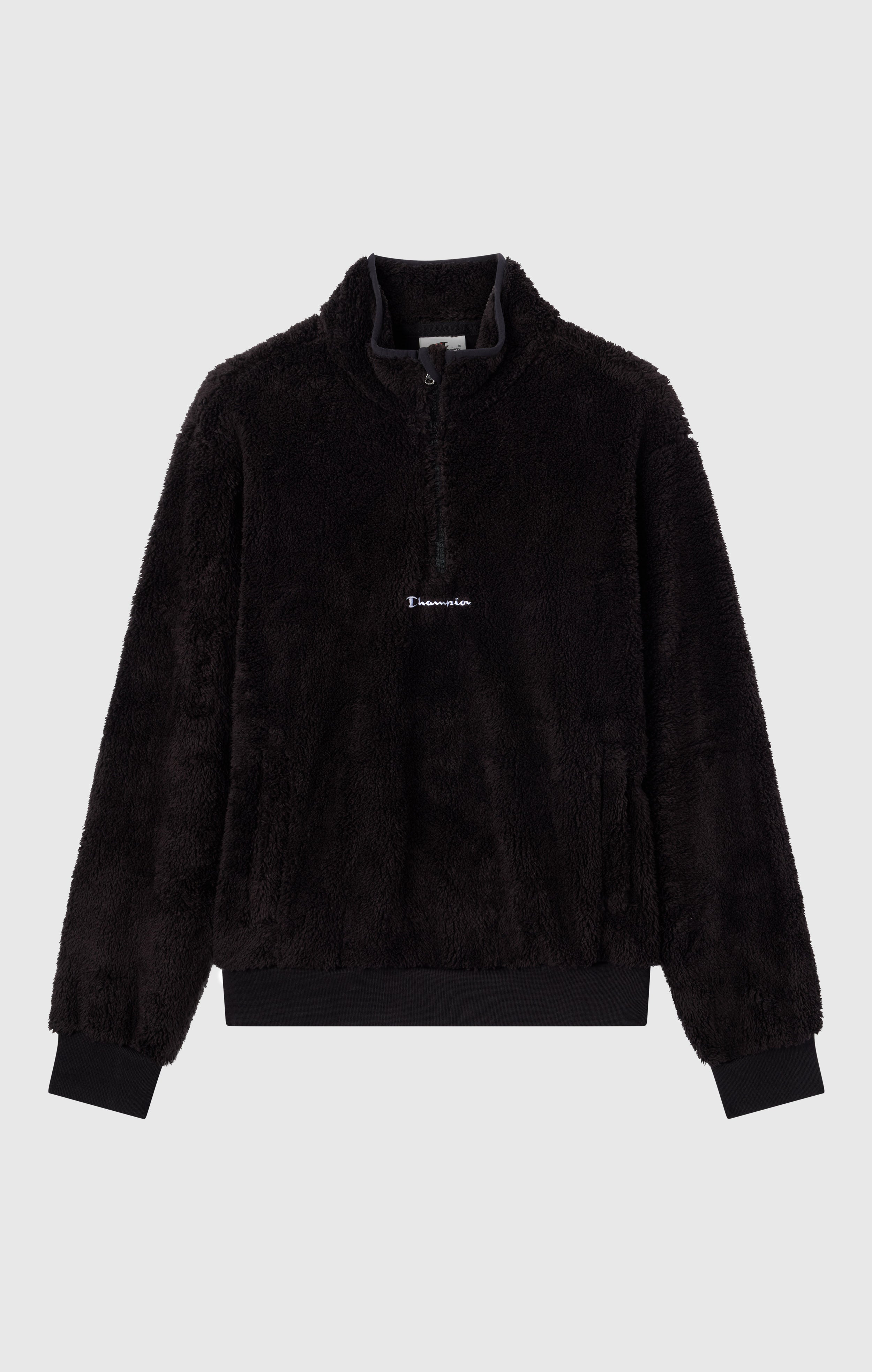 Herren Polar Teddy Half-Zip Top