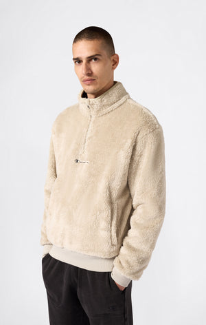 Haut Polar Teddy Zippé 1/2 Homme
