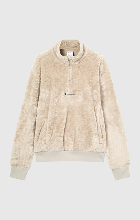 Top Polar Teddy Mezza Zip da Uomo