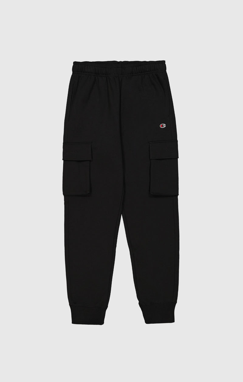 Pantaloni joggers cargo in felpa