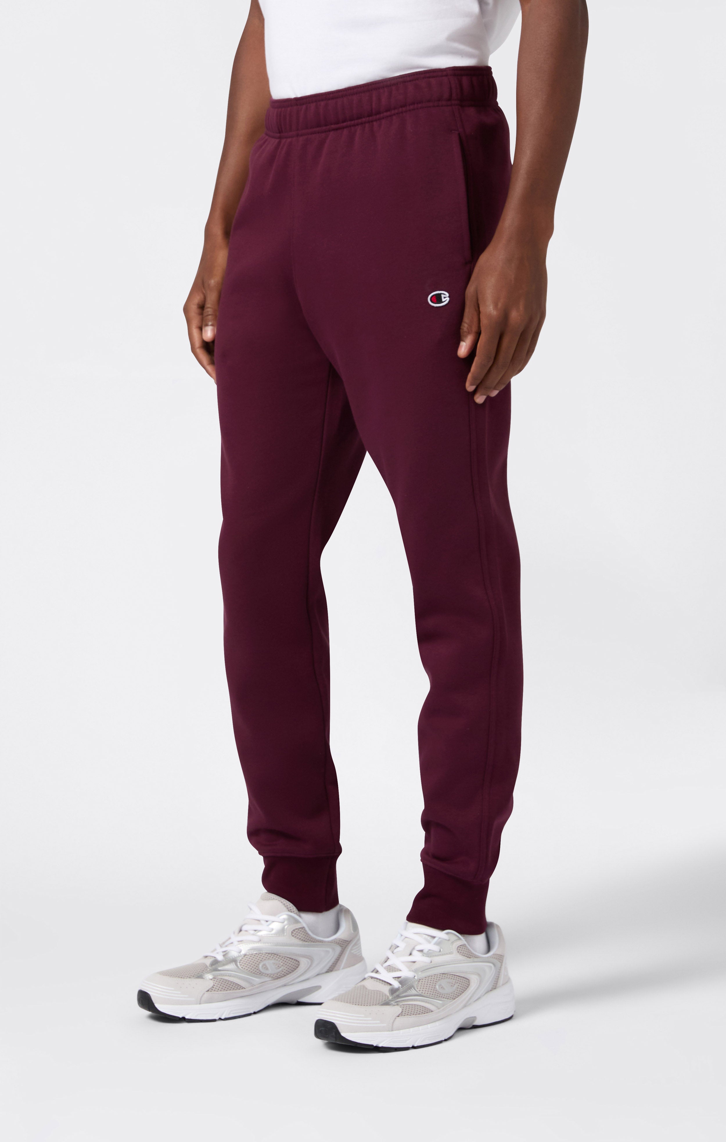 Men’s Rib Cuff Slim Fit Fleece Joggers Icons