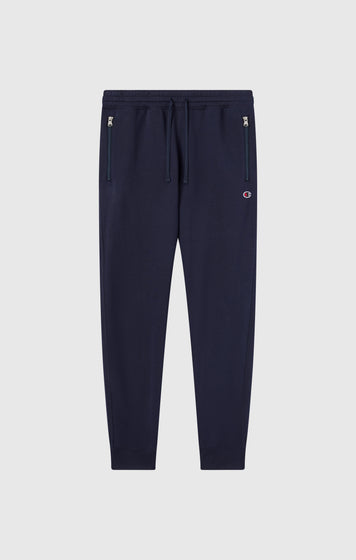 Men’s Slim Fit Fleece Pants with Cuffs and Brushed Interior Icons