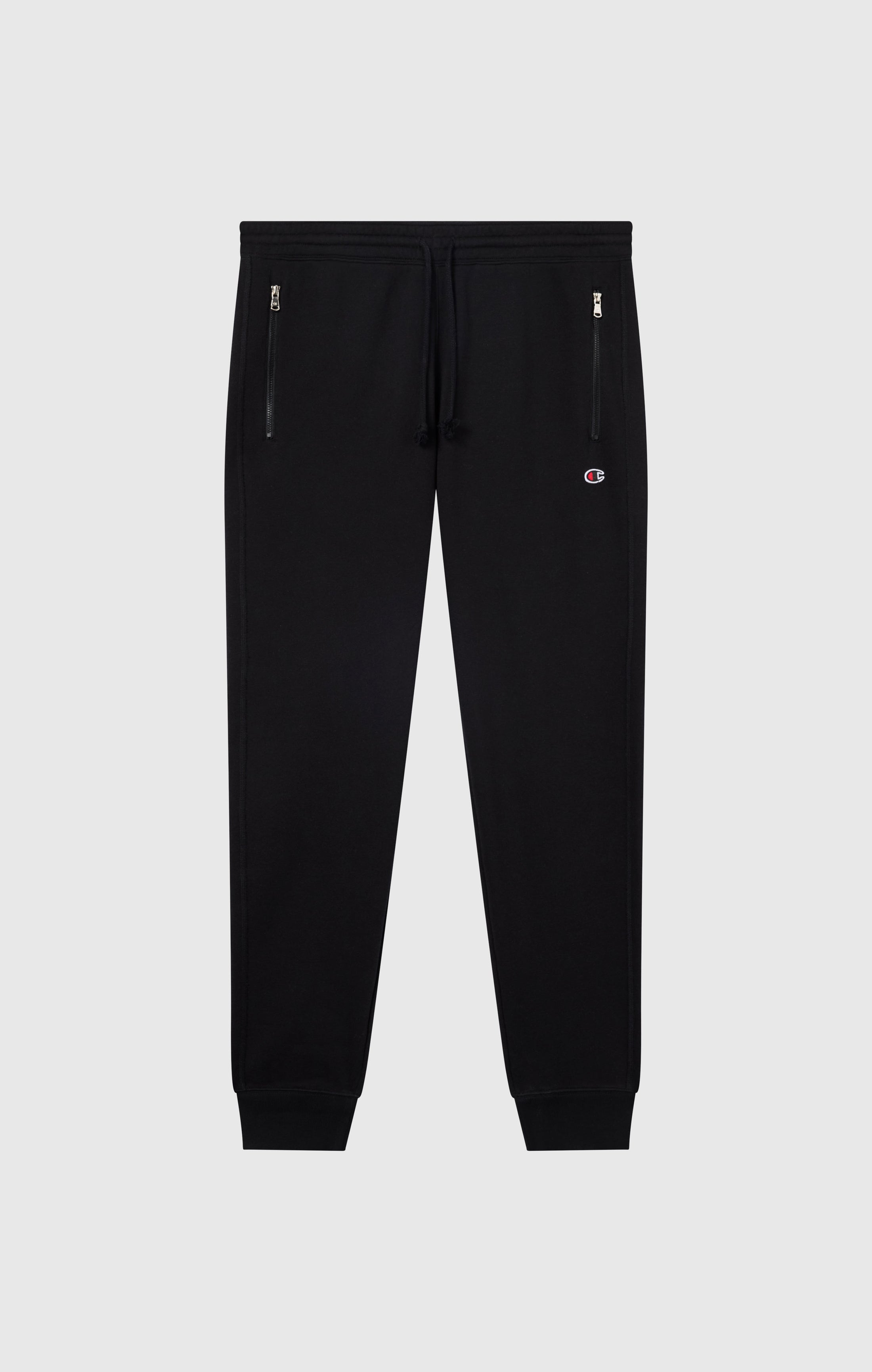 Men’s Slim Fit Fleece Pants with Cuffs and Brushed Interior Icons