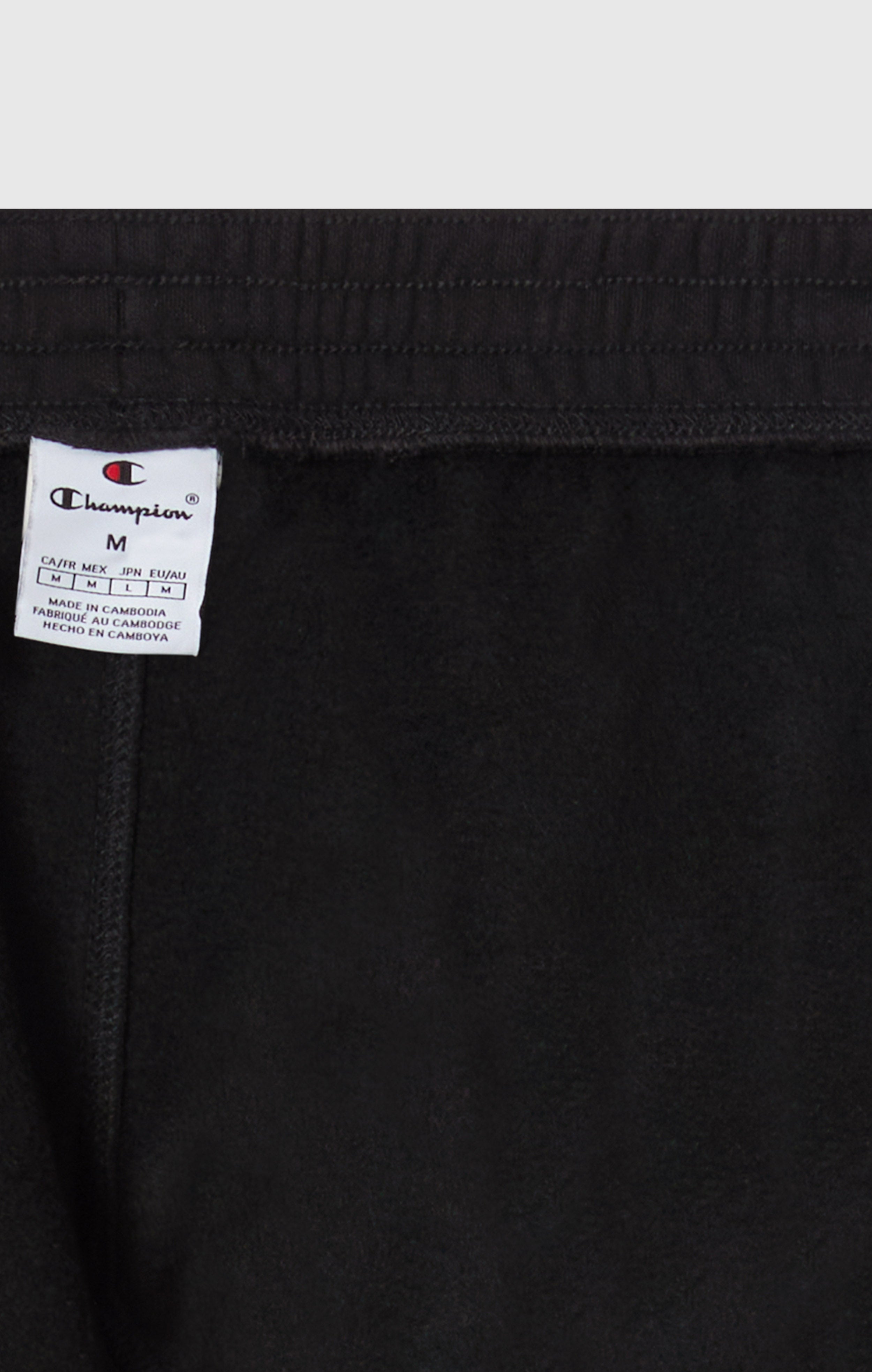 Men’s Slim Fit Fleece Pants with Cuffs and Brushed Interior Icons