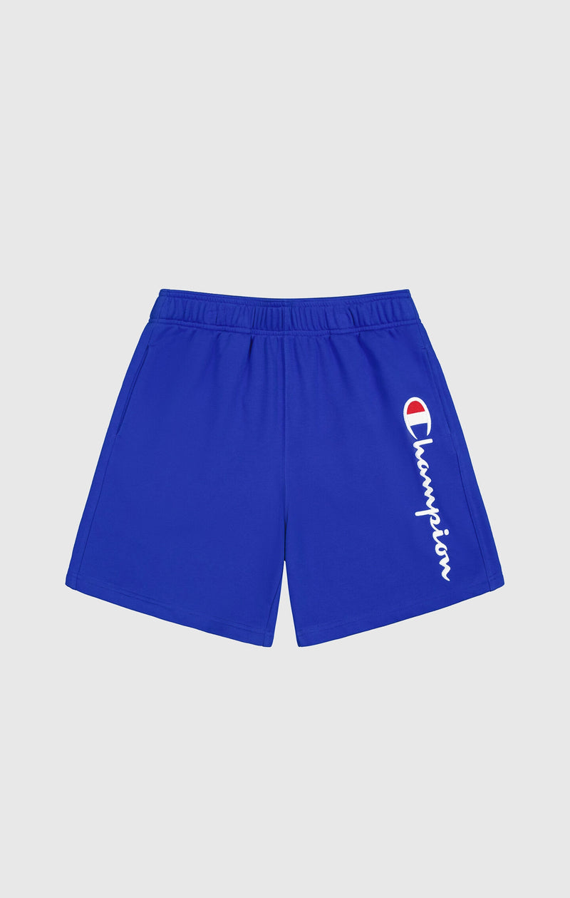 Men's Lightweight French Terry Shorts with Large Logo Nautical