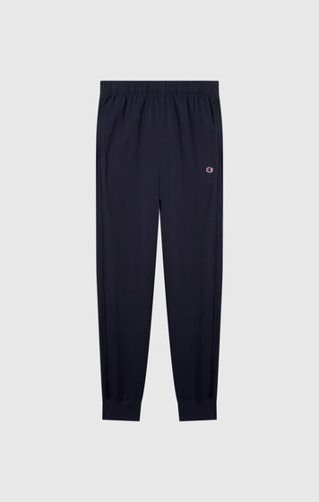 Herren Icons Slim Fit Leichte Hosen mit Rib Cuff und Besticktem Logo