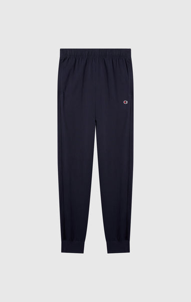 Men's Icons Slim Fit Rib Cuff Light Pants with Embroidered Logo