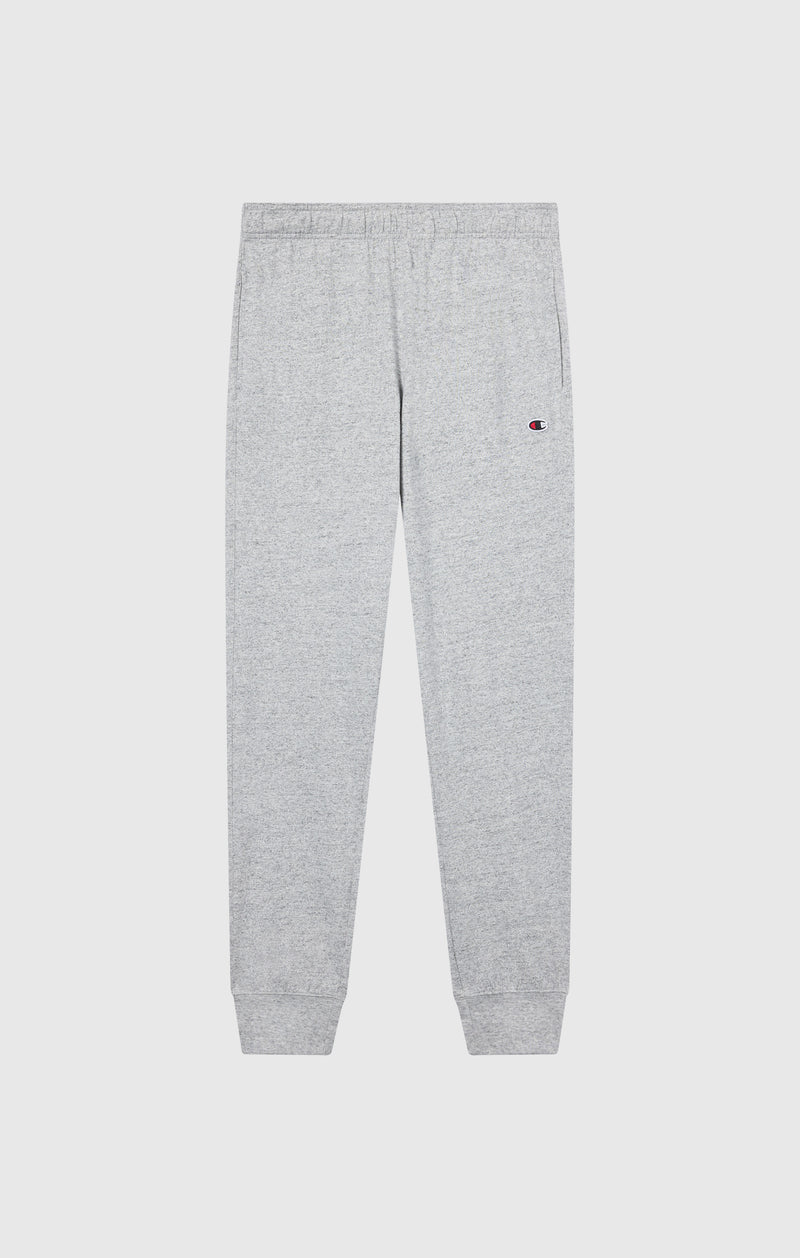 Men's Icons Slim Fit Rib Cuff Light Pants with Embroidered Logo