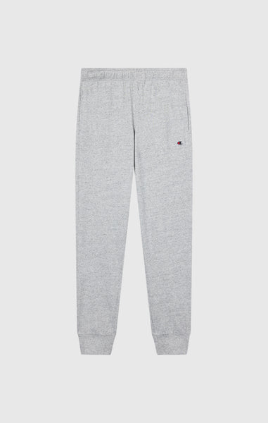 Men's Icons Slim Fit Rib Cuff Light Pants with Embroidered Logo