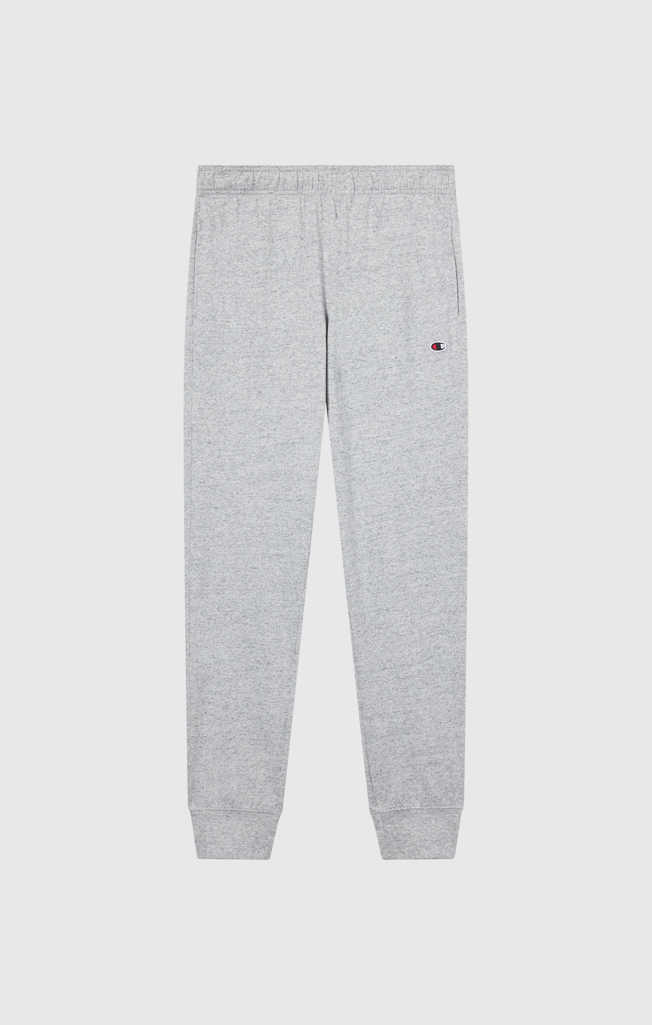 Men's Icons Slim Fit Rib Cuff Light Pants with Embroidered Logo