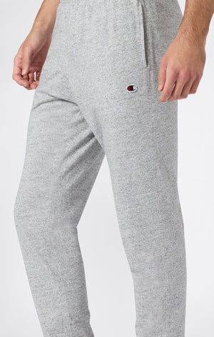 Men's Icons Slim Fit Rib Cuff Light Pants with Embroidered Logo